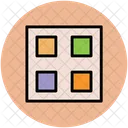 Box Cubes Design Icon