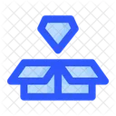 Box Delivery Diamond Icon