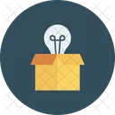Box Delivery Blub Icon