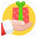Box Hand Gift Icon