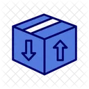 Box Cardboard Logistics Icon
