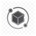 Box Cube Round Arrow Icon