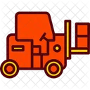 Box Forklift Goods Icon