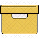 Filing Box Inbox Icon