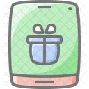 Mobile Gift Awesome Lineal Icon Icon