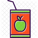Box Juice Orange Icon