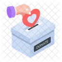 Box Donate Charity Icône
