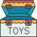 Box Toys Storage Icon