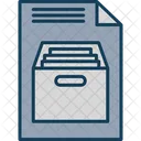 Box Closed Box Documentation Icon