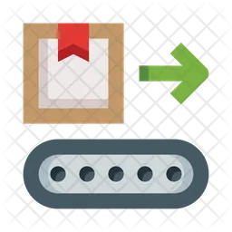 Box Conveyer  Icon