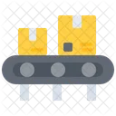 Box Conveyor Conveyor Belt Box Sorting Icon