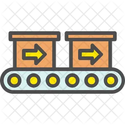 Box Conveyor  Icon