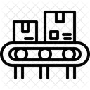 Conveyor Box Sorting Icon
