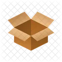 Open Isometric Box Icon