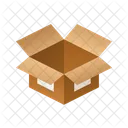 Open Label Isometric Icon