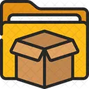 Box Folder Parcel Folder Package Folder Icon