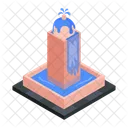 Box Fountain  Icon
