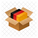 Germany Isometric Box Icon