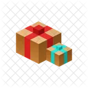 Gift Isometric Box Icon