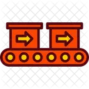 Box Conveyor Distribution Icon
