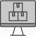 Box Goods Keeping Icon
