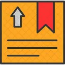 Box Delivery Down Icon