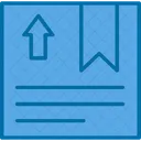 Box Delivery Down Icon