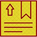 Box Delivery Down Icon