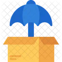 Box Insurance Box Umbrella Icon