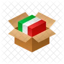 Italien Isometrische Feld Icon