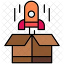 Box Launch Box Startup Package Icon