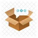 Message Isometric Box Icon