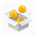 Box money  Icon