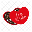 Valentines Heart Gift Icon