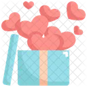 Box Heart Balloon Icon