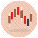 Box Plot Candlestick Chart Data Analytics Icon