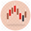 Boxplot Candlestick Diagramm Datenanalyse Symbol