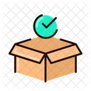 Box Received Delivery Shipping Icon