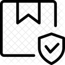 Box Shield Sichere Lieferung Lieferschutz Symbol