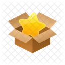 Star Isometric Box Icon