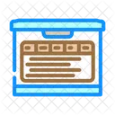 Storage Box Cardboard Icon