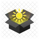 Box sun  Icon