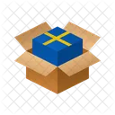 Sweden Isometric Box Icon