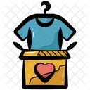 Box  T-shirt  아이콘