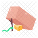 Box Trap Rat Trap Cheese Trap Icon