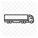 Trailer Box Truck Icon