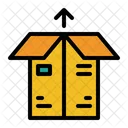 Box Up Package Delivery Icon