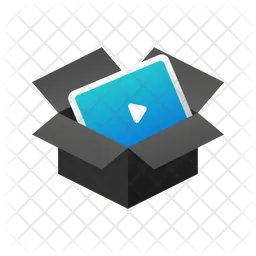 Box-Videoplayer  Symbol