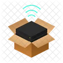 Wifi Isometric Box Icon