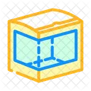Box Window Cardboard Icon